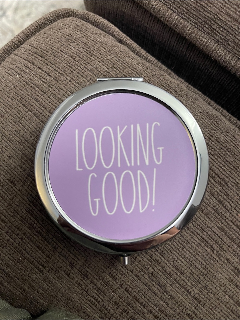 Compact Mirror - Looking Good! Lavender